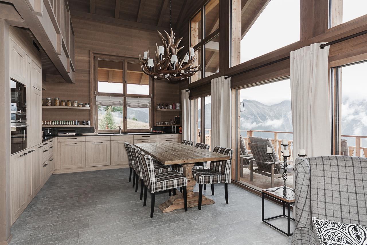 Chalet Kristall Rosswald Exterior photo