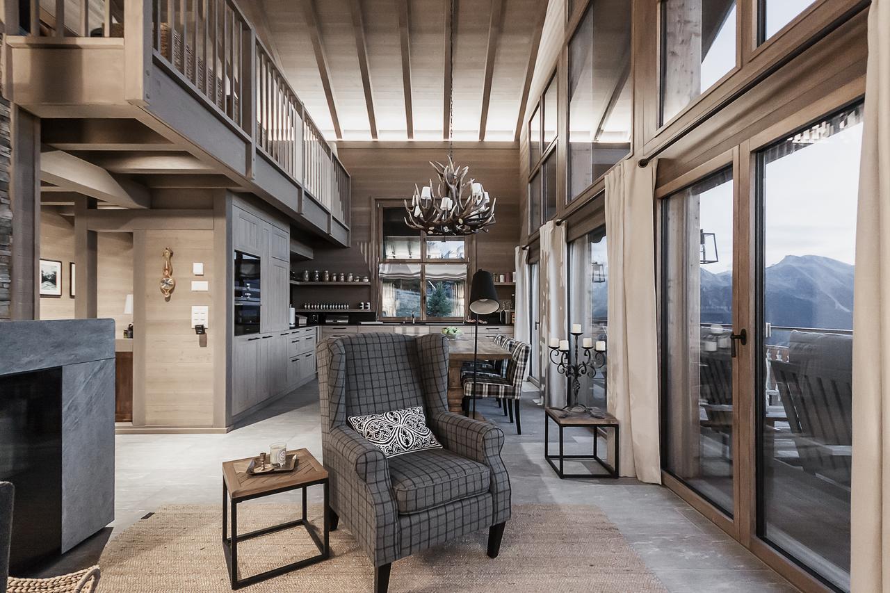 Chalet Kristall Rosswald Exterior photo
