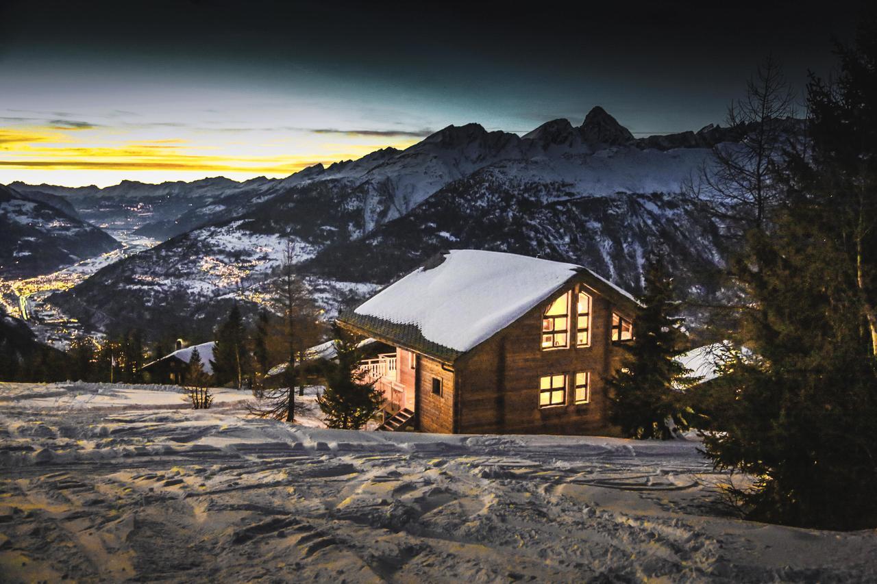 Chalet Kristall Rosswald Exterior photo